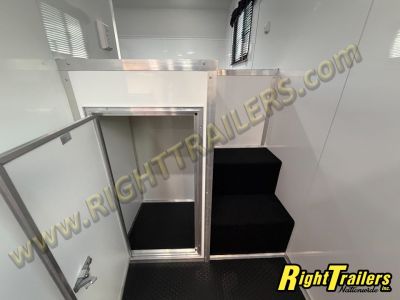 New 2026 8.5x50 Vintage Sportsman Extreme Living Quarters Race Trailer