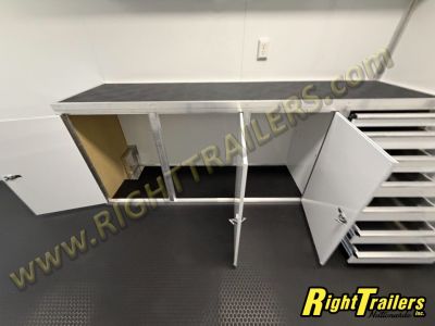 New 2026 8.5x50 Vintage Sportsman Extreme Living Quarters Race Trailer
