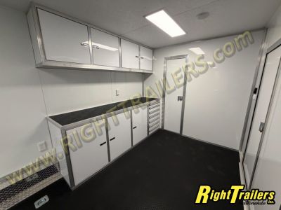 New 2026 8.5x50 Vintage Sportsman Extreme Living Quarters Race Trailer