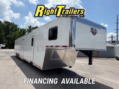 New 2026 8.5x50 Vintage Sportsman Extreme Living Quarters Race Trailer
