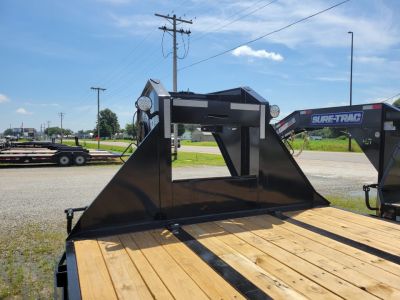 New 2026 Sure-Trac 8.5x27+5 Pro Series Deckover Gooseneck Trailer