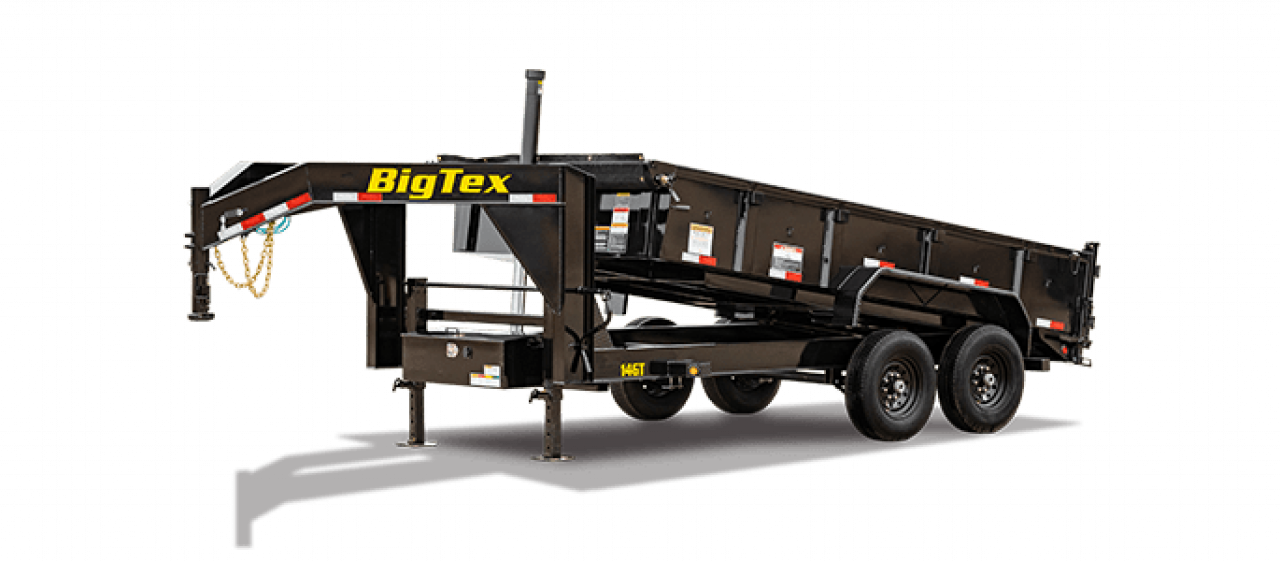 New 2026 BIG TEX 14GT 7x16 15,900 gvw Gooseneck