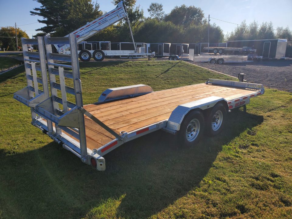 New 2027 K-Trail GALVANIZED 20' 14000LBS Equipment Trailer