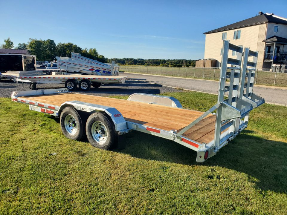 New 2027 K-Trail GALVANIZED 20' 14000LBS Equipment Trailer