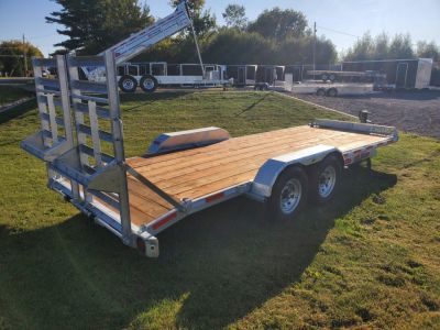 New 2027 K-Trail GALVANIZED 20' 14000LBS Equipment Trailer