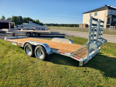 New 2027 K-Trail GALVANIZED 20' 14000LBS Equipment Trailer