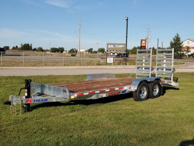 New 2027 K-Trail GALVANIZED 20' 14000LBS Equipment Trailer