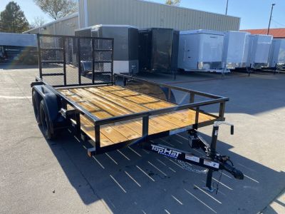 New 2026 Top Hat Trailers LDT 12' x 77  Utility Trailer