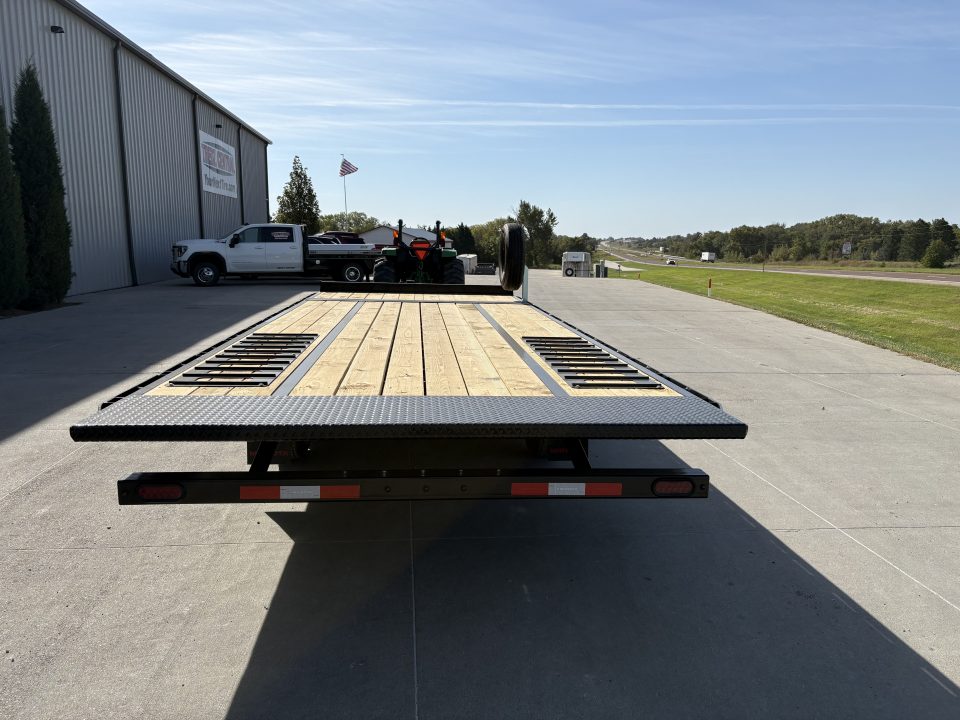 New 2027 Midsota TBO22-BP-154 Deckover Tilt 102x22ft 7k axles Tilt Trailer