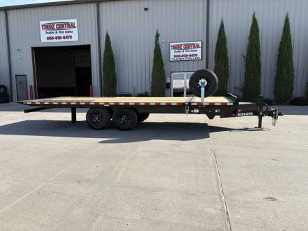New 2027 Midsota TBO22-BP-154 Deckover Tilt 102x22ft 7k axles Tilt Trailer