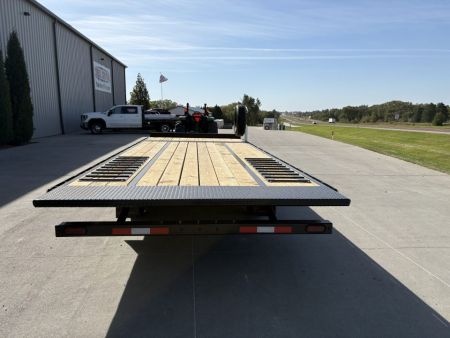 New 2027 Midsota TBO22-BP-154 Deckover Tilt 102x22ft 7k axles Tilt Trailer