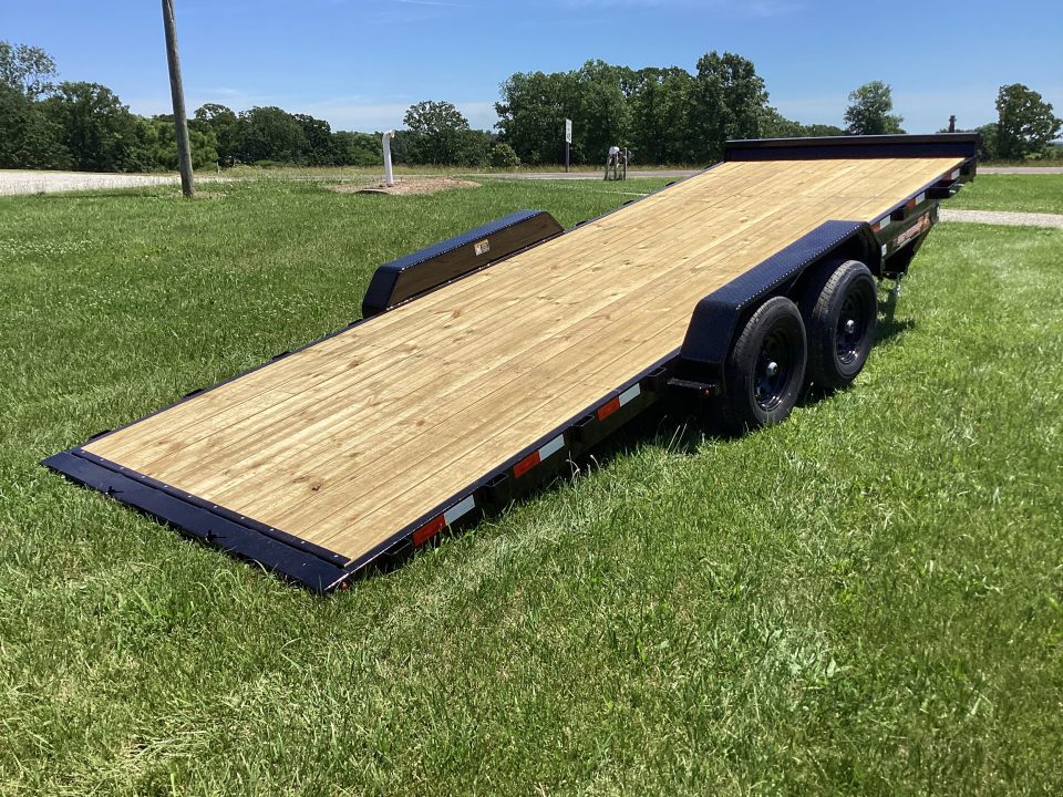 New 2026 H&H Trailers 20 FT Power Tilt Speedloader Car Hauler, 10K