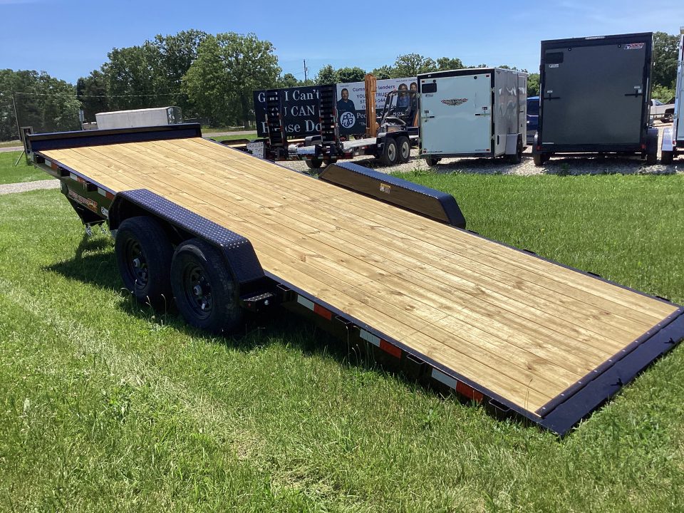 New 2026 H&H Trailers 20 FT Power Tilt Speedloader Car Hauler, 10K