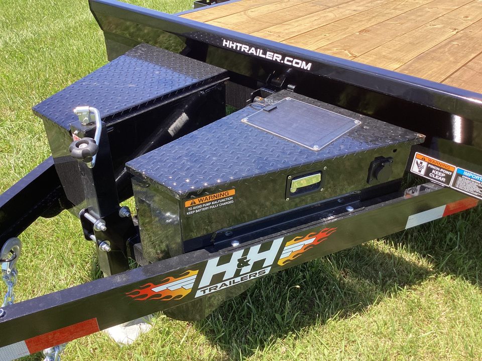 New 2026 H&H Trailers 20 FT Power Tilt Speedloader Car Hauler, 10K
