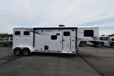 Used 2022 Lakota 7209 Charger Horse Trailer