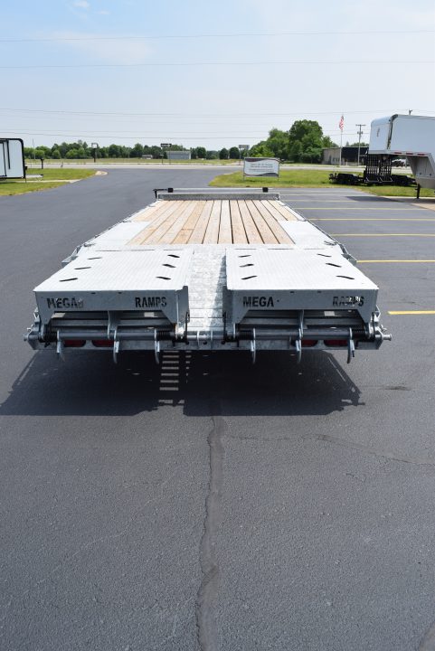 New 2027 BND Trailers 16k 20+5 GALVANIZED DECKOVER Equipment Trailer