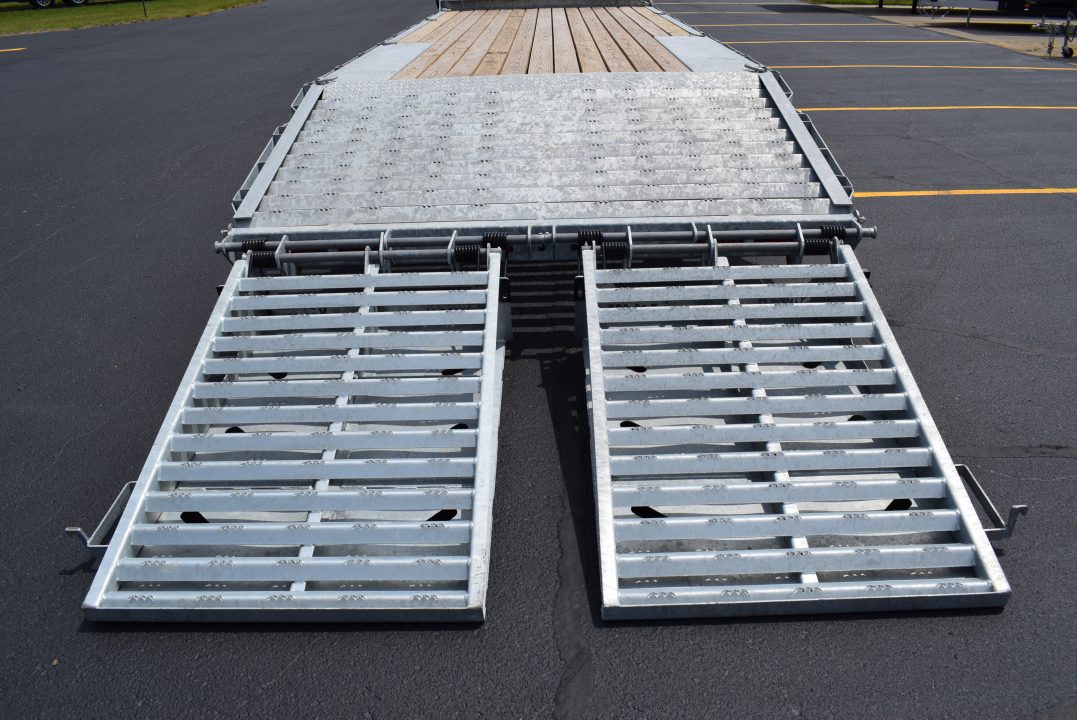 New 2027 BND Trailers 16k 20+5 GALVANIZED DECKOVER Equipment Trailer