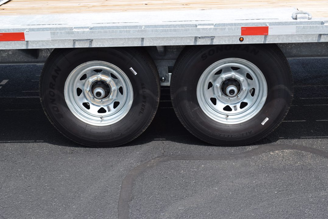 New 2027 BND Trailers 16k 20+5 GALVANIZED DECKOVER Equipment Trailer