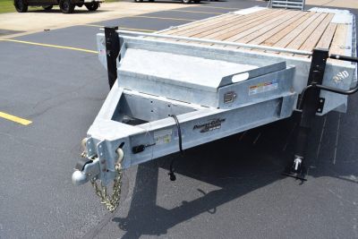 New 2027 BND Trailers 16k 20+5 GALVANIZED DECKOVER Equipment Trailer