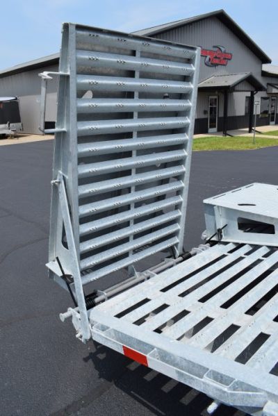 New 2027 BND Trailers 16k 20+5 GALVANIZED DECKOVER Equipment Trailer