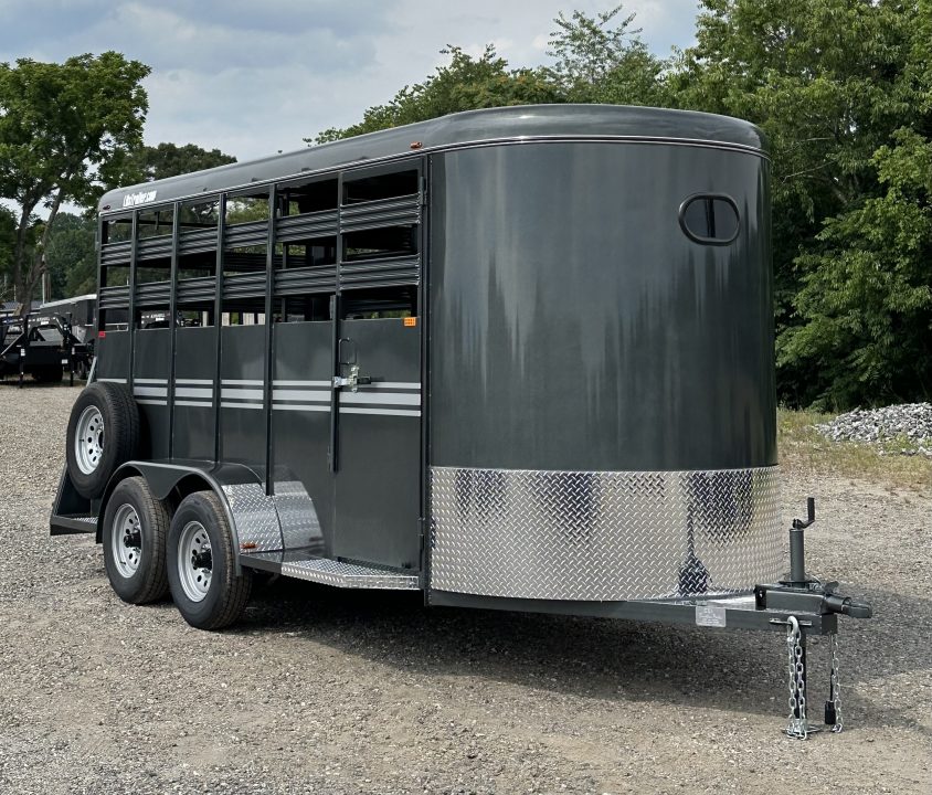 6×14 Horse Livestock Trailer photo 2
