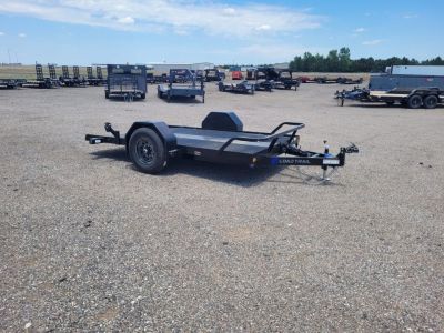 New 2026 Load Trail 77"x12' Scissor Lift Tilt Trailer