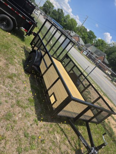 New 2026 Bye-Rite Trailers UM 612 (6 x 12) (2' Mesh Sides) Utility Trailer