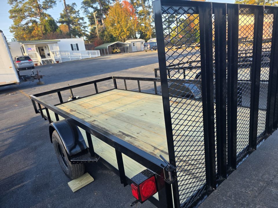 New 2026 Bye-Rite Trailers UM 714 (7 x 14) (ATV Ramp Sides)) Utility Trailer