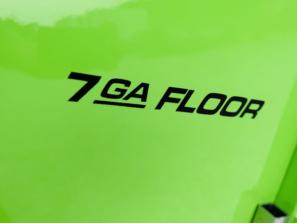 New 2026 Top Hat Trailers DX140-83X14( 3FT SIDES) LIME GREEN Dump Trailer