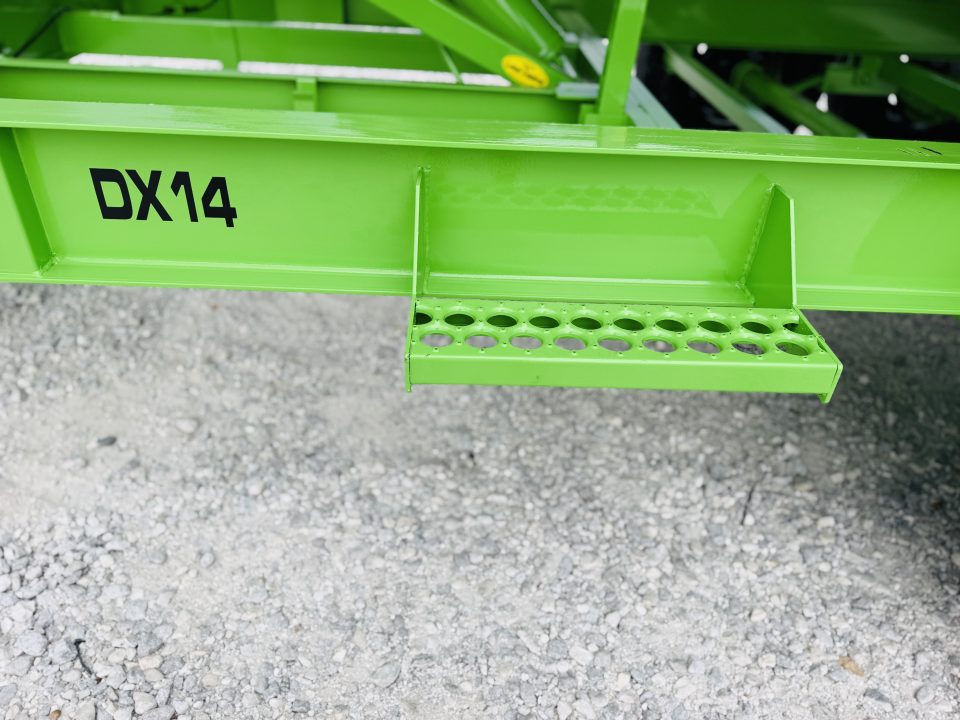 New 2026 Top Hat Trailers DX140-83X14( 3FT SIDES) LIME GREEN Dump Trailer