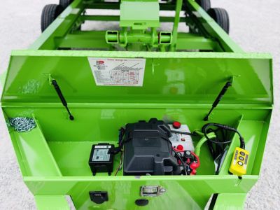 New 2026 Top Hat Trailers DX140-83X14( 3FT SIDES) LIME GREEN Dump Trailer