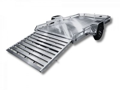 New 2026 Black Rhino LPS7812A Utility Trailer 6.5'x12' Aluminum