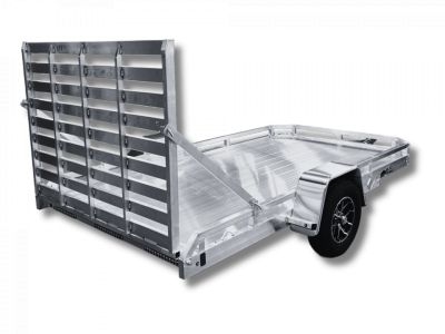 New 2026 Black Rhino LPS7812A Utility Trailer 6.5'x12' Aluminum