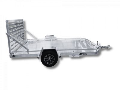 New 2026 Black Rhino LPS7812A Utility Trailer 6.5'x12' Aluminum