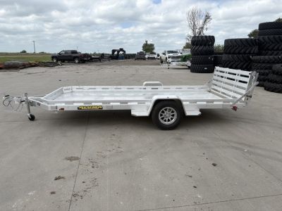 New 2027 Aluma 7814S-BT Utility Trailer