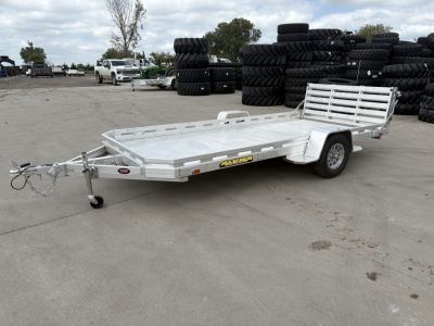 New 2027 Aluma 7814S-BT Utility Trailer