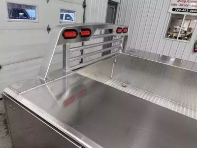 New Martin Truck Bodies Aluminum Gooseneck Service Body DRW 84" CA Cab and Chassis SMOOTH APPEARANCE Gooseneck Bodies