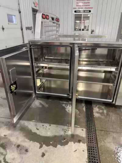 New Martin Truck Bodies Aluminum Gooseneck Service Body DRW 84" CA Cab and Chassis SMOOTH APPEARANCE Gooseneck Bodies