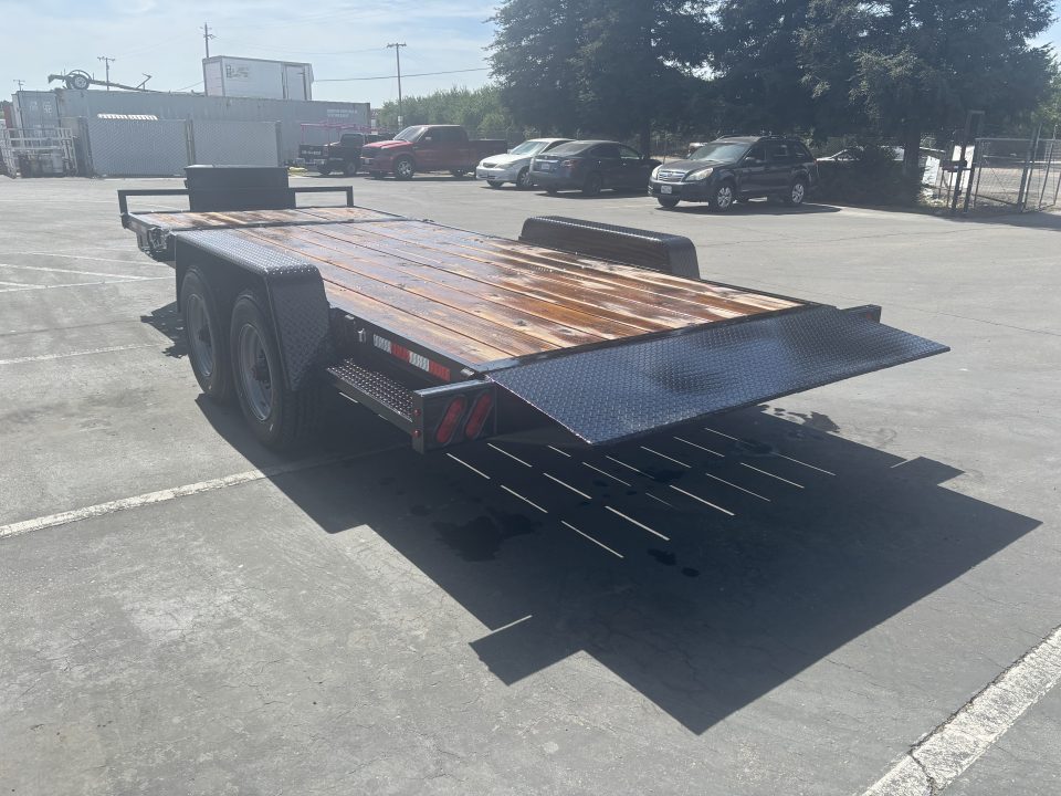 New 2026 TRU Heavy Duty Equipment 7'x20' Trailer 20,000 Lbs GVWR