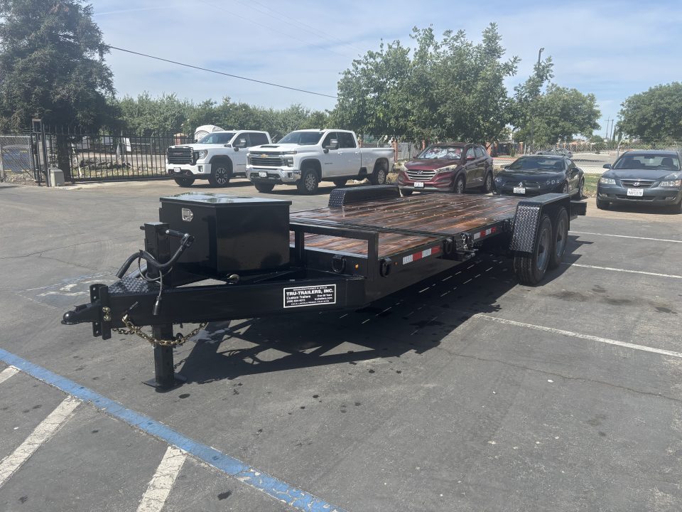 New 2026 TRU Heavy Duty Equipment 7'x20' Trailer 20,000 Lbs GVWR