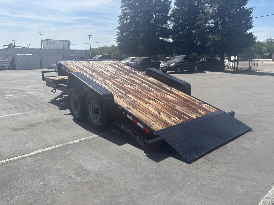 New 2026 TRU Heavy Duty Equipment 7'x20' Trailer 20,000 Lbs GVWR