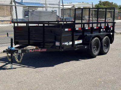 New 2026 RJ LT-6x12 - 7K Landscape Utility Trailer