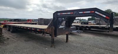 Used 2013 PJ Trailers 102  x 38' w/12K Axles Flatbed Trailer