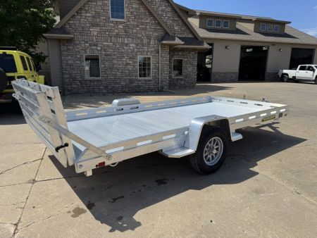 New 2027 Aluma 8014S BT Utility Trailer