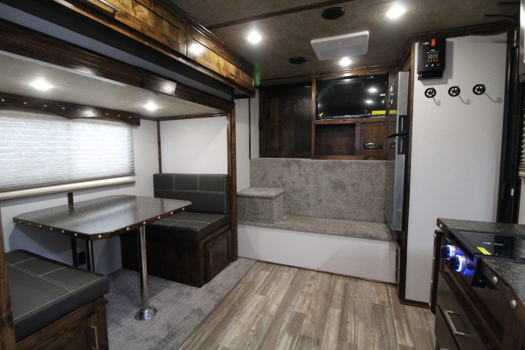 New 2027 Trails West Sierra 11x15 Living Quarters w/ Slide out - SIDE LOAD W/ Ramp - SOLAR - Gen Ready - Escape Door - 4 Horse Trailer