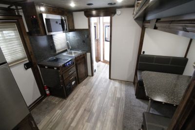 New 2027 Trails West Sierra 11x15 Living Quarters w/ Slide out - SIDE LOAD W/ Ramp - SOLAR - Gen Ready - Escape Door - 4 Horse Trailer