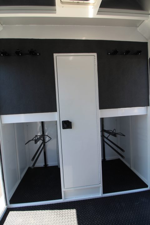 New 2027 Trails West Royale SxST Warmblood 2 Horse Trailer - Straight Load - Mangers - Pass-through Door
