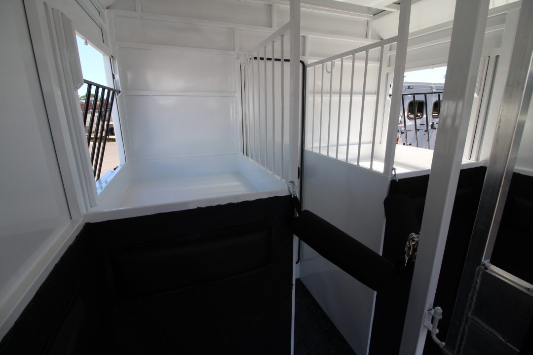 New 2027 Trails West Royale SxST Warmblood 2 Horse Trailer - Straight Load - Mangers - Pass-through Door