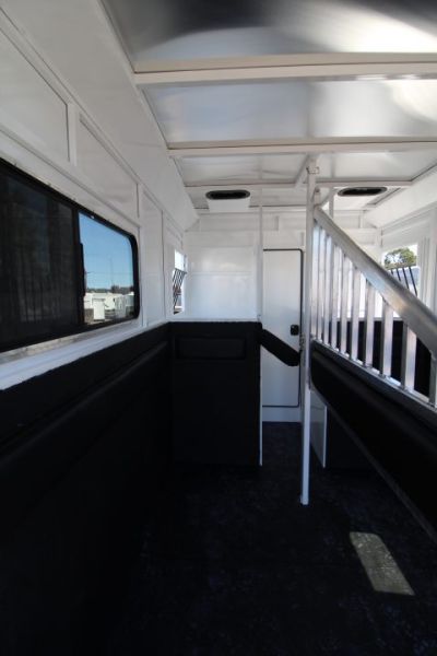 New 2027 Trails West Royale SxST Warmblood 2 Horse Trailer - Straight Load - Mangers - Pass-through Door