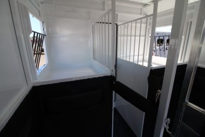 New 2027 Trails West Royale SxST Warmblood 2 Horse Trailer - Straight Load - Mangers - Pass-through Door